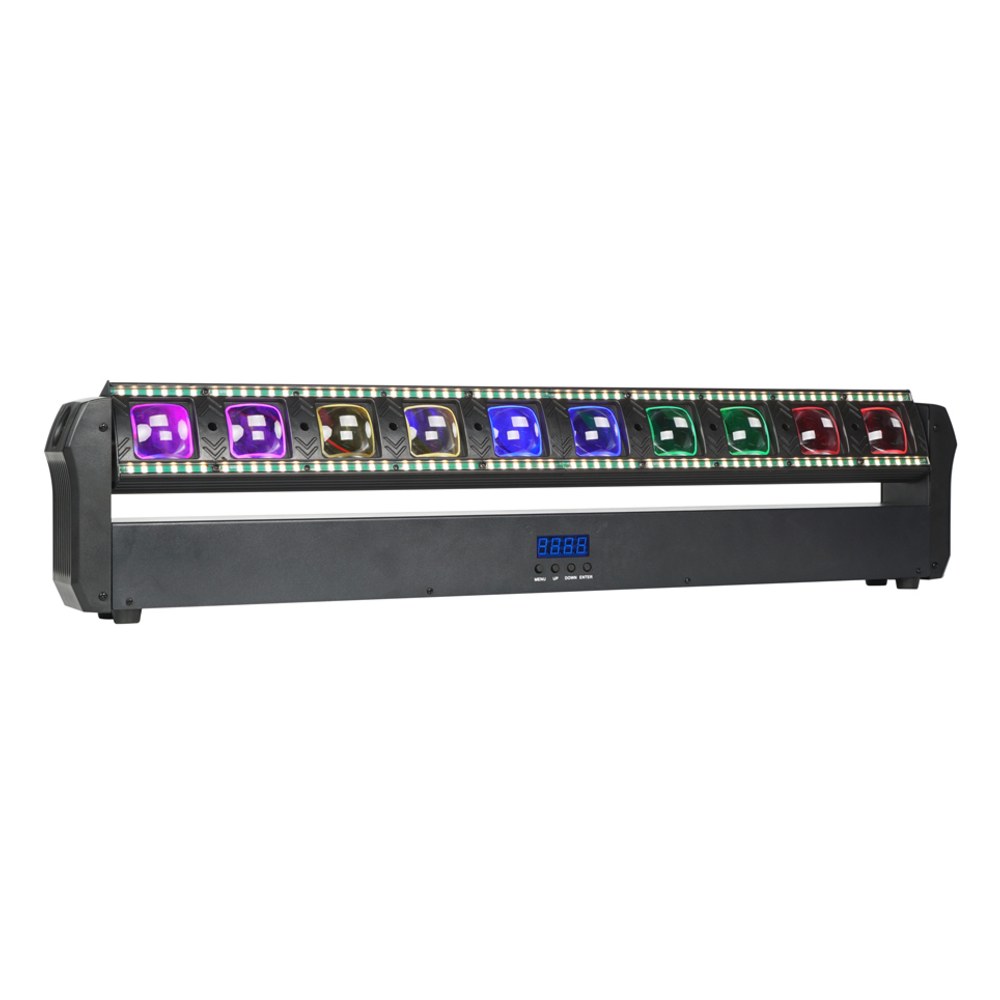 מניפת לד Shadow LMB180 – קרן 2°, לדים 10×40W RGBW וטבעת לד היקפית 4 מניפת לד Shadow LMB180 עם טבעת לד היקפית – תמונה 4