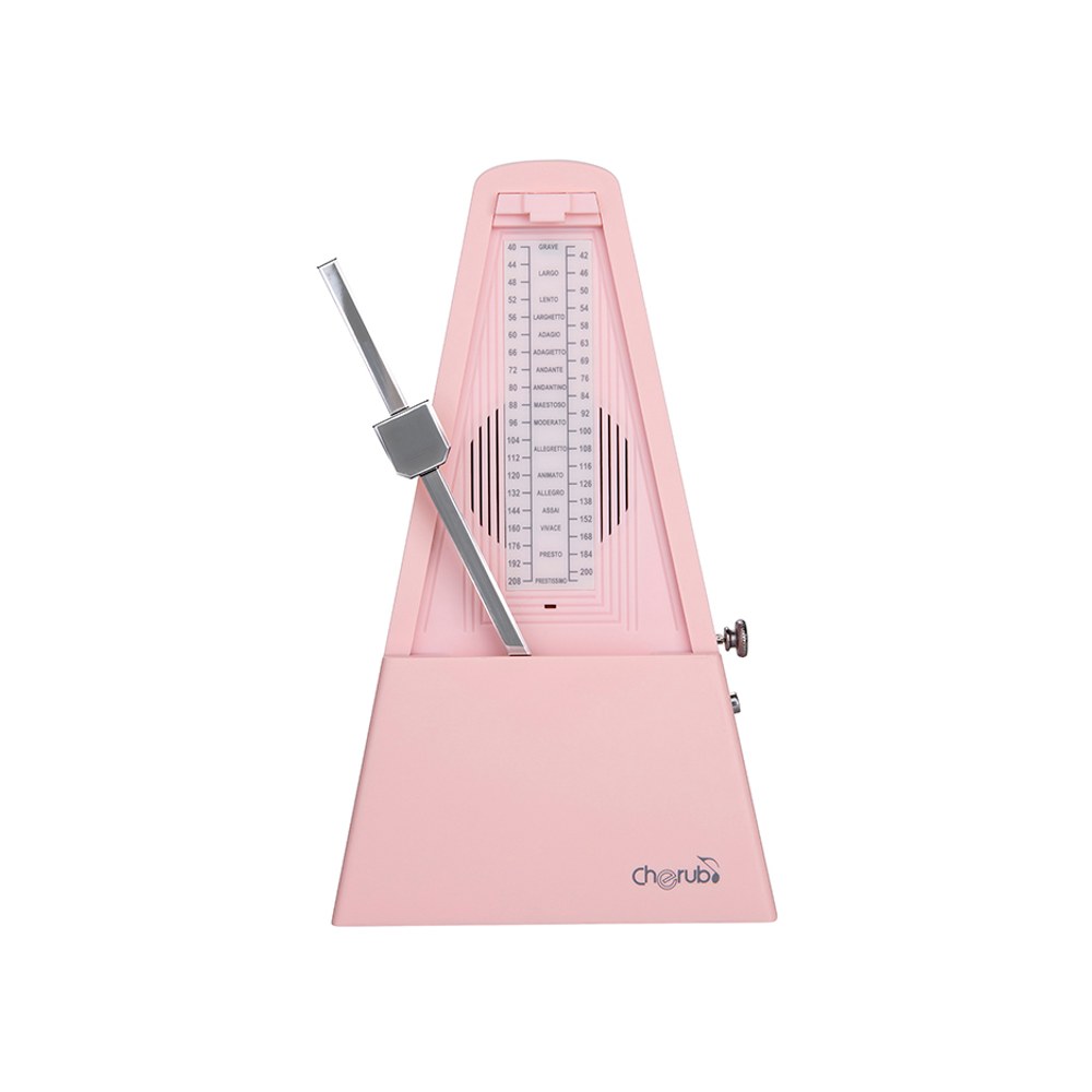 מטרונום + טיונר CHERUB WSM-290P ורוד – מראה מכני 1 מטרונום + טיונר CHERUB WSM-290P ורוד – מראה מכני