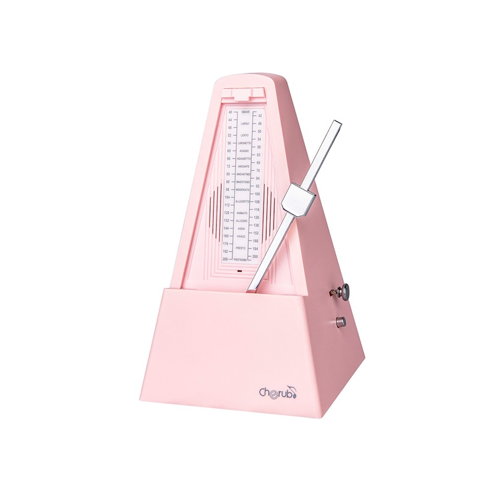מטרונום + טיונר CHERUB WSM-290P ורוד – מראה מכני 2 מטרונום + טיונר CHERUB WSM-290P ורוד – תמונה 2
