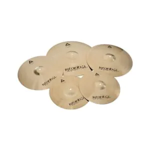 סט מצילות Istanbul Agop Xist Brilliant – 14, 16, 18 ו-20 אינץ׳ כולל תיק