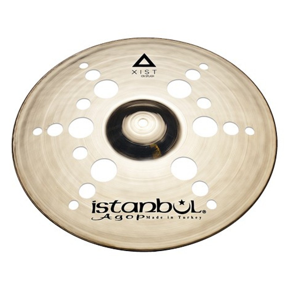 מצילת ספלאש עם חורים Istanbul Agop Xist Ion Brilliant 12 אינץ׳ 1 מצילת ספלאש עם חורים Istanbul Agop Xist Ion Brilliant 12 אינץ׳