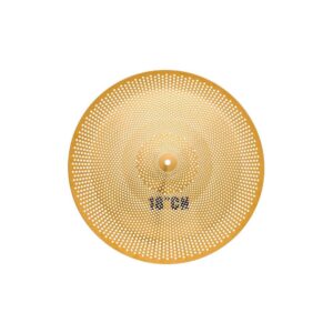 מצילת צ׳יינה שקטה 18 אינץ׳ Millenium – עד 80% פחות רעש, ניקל, לתרגול ולהופעות שקטות (יבוא בלעדי)