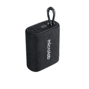 רמקול Bluetooth נייד Microlab BP21 – 5W RMS, עמידות IPX4 וידית טבעת לתלייה