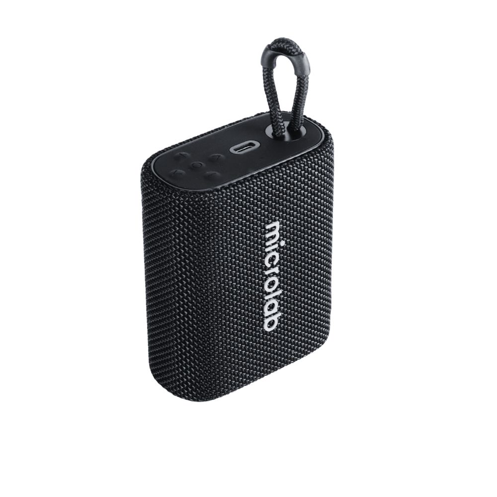 רמקול Bluetooth נייד Microlab BP21 – 5W RMS, עמידות IPX4 וידית טבעת לתלייה 1 Microlab BP21 רמקול Bluetooth נייד