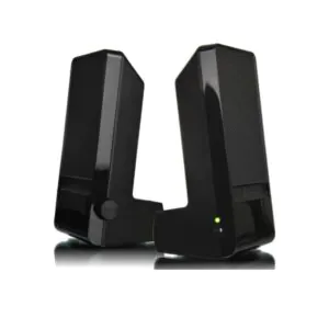 מערכת רמקולים 2.1 למחשב Microlab M-100 – סאב וופר 4 אינץ׳, 10W RMS וחיבור 3.5 מ״מ