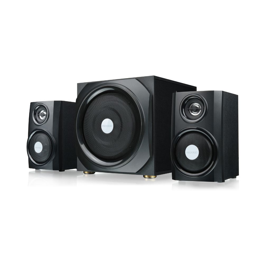 מערכת רמקולים 2.1 Microlab TMN-9BT – סאב-וופר 5.25 אינץ׳, 40W RMS, Bluetooth, USB ו-SD 1 Microlab TMN-9BT מערכת רמקולים 2.1