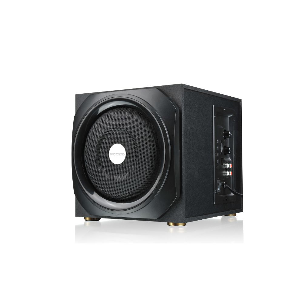מערכת רמקולים 2.1 Microlab TMN-9BT – סאב-וופר 5.25 אינץ׳, 40W RMS, Bluetooth, USB ו-SD 3 Microlab TMN-9BT מערכת רמקולים 2.1 3