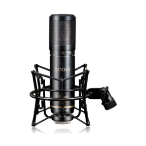 מיקרופון קונדנסר דיאפרגמה רחבה iCON Apollo LD-1 – קרדיואידי עם Pad ו-Low Cut