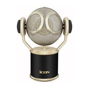מיקרופון קונדנסר פרימיום iCON Martian – דיאפרגמה 35 מ״מ ו-Golden Drop בעבודת יד