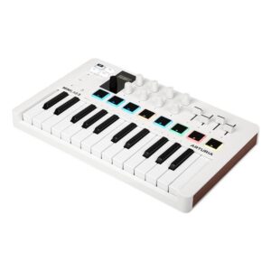 מקלדת שליטה Arturia MiniLab 3 – 25 קלידים, 8 פדים וחיבור USB-C