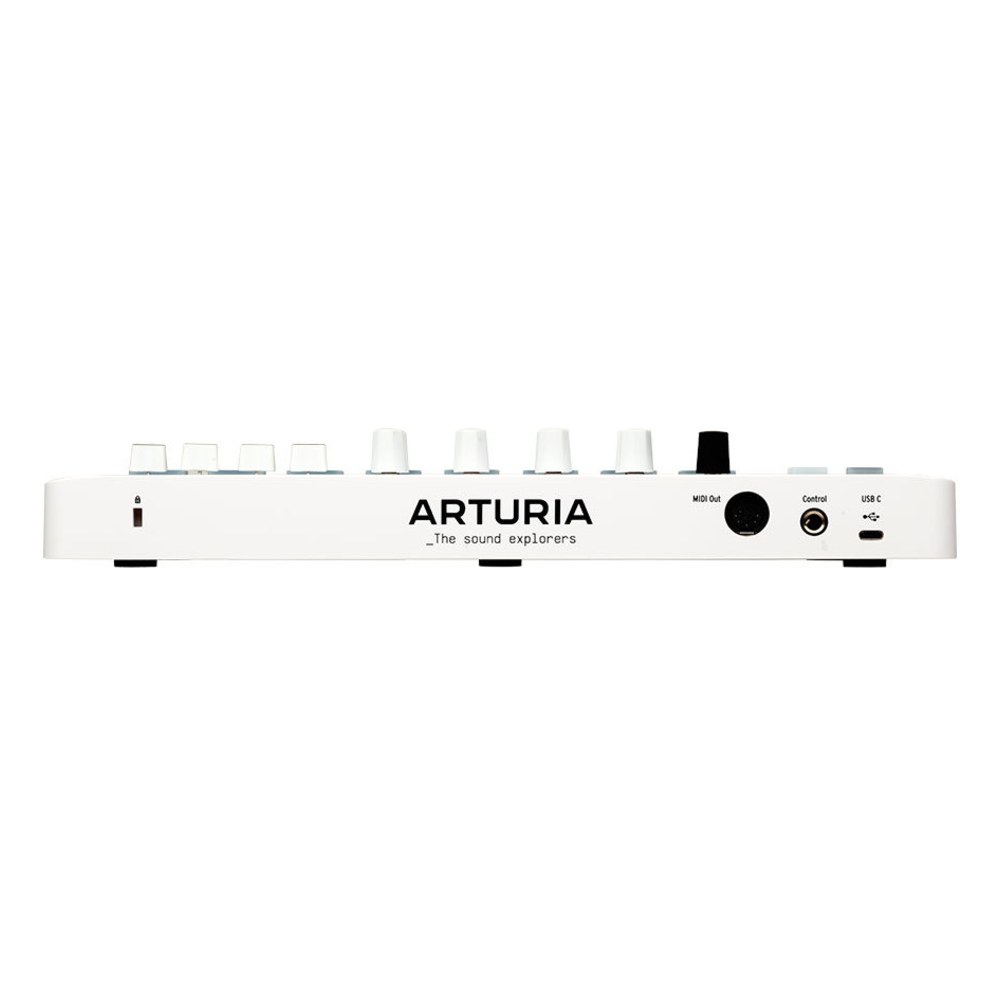 מקלדת שליטה Arturia MiniLab 3 – 25 קלידים, 8 פדים וחיבור USB-C 4 מקלדת שליטה Arturia MiniLab 3 עם 25 קלידים ו-8 פדים – תמונה 4