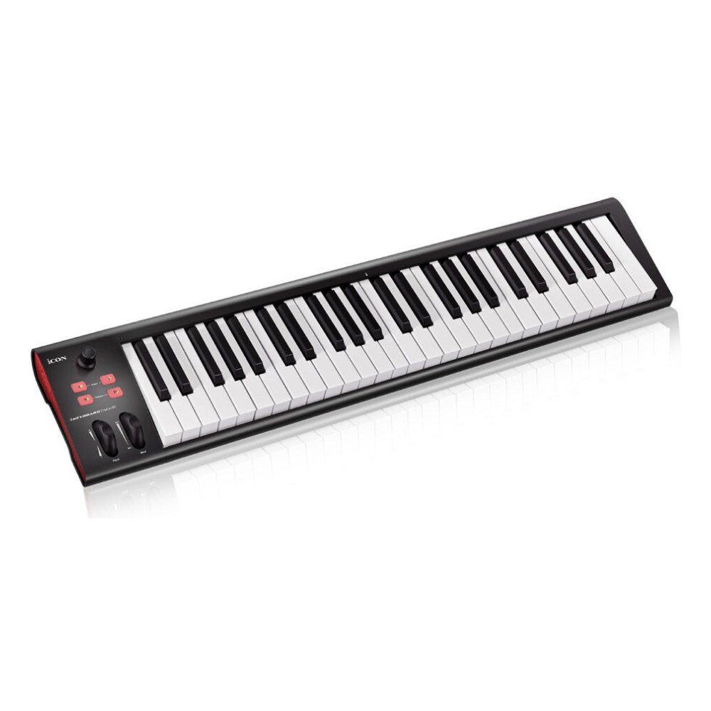 מקלדת שליטה 49 קלידים iCON iKeyboard 5 Nano – חצי-שקולה ובקר DAW, 3.87 ק״ג 2 מקלדת שליטה 49 קלידים iCON iKeyboard 5 Nano – תמונה 2