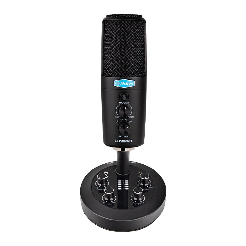 מיקרופון קונדנסר USB לאולפן ALCTRON CU58PRO 1 מיקרופון קונדנסר USB לאולפן ALCTRON CU58PRO