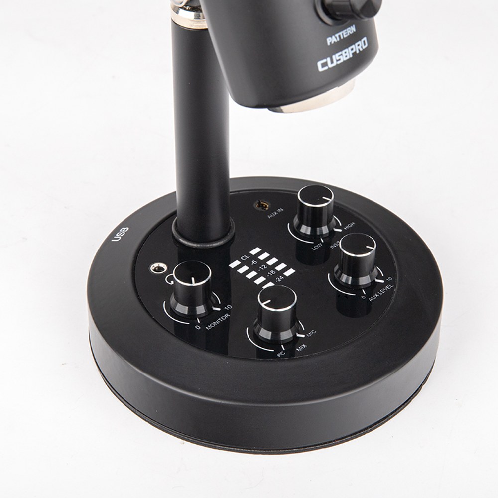 מיקרופון קונדנסר USB לאולפן ALCTRON CU58PRO 3 מיקרופון קונדנסר USB לאולפן ALCTRON CU58PRO – תמונה 3