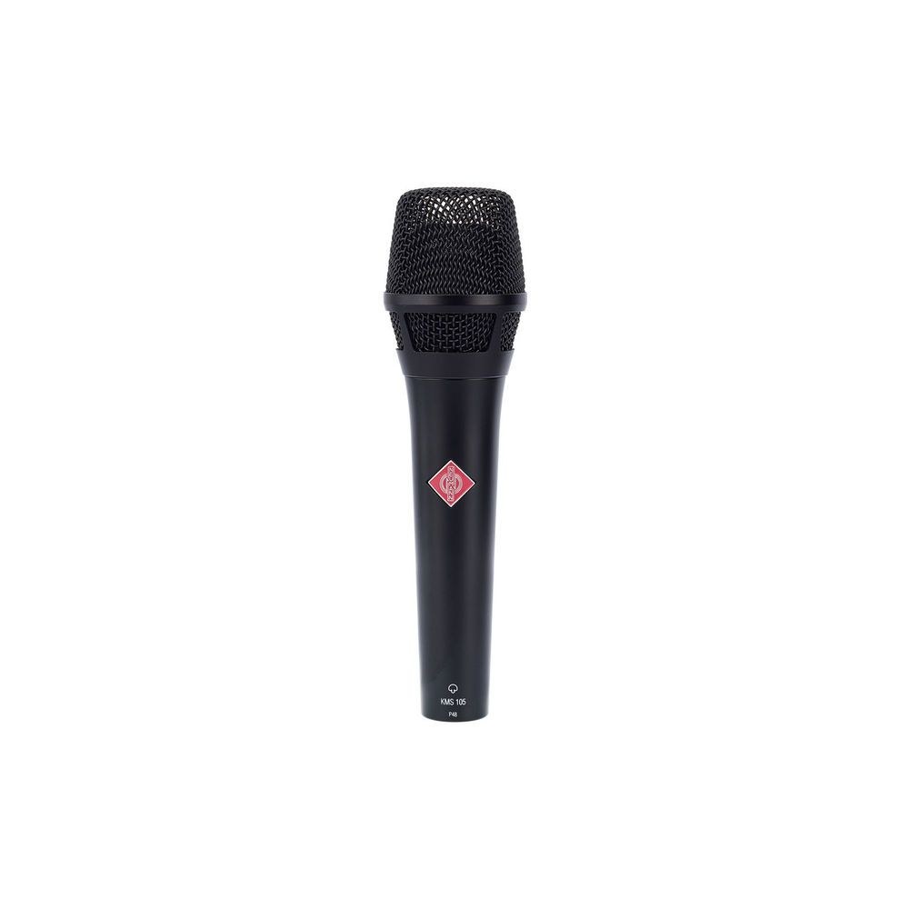 מיקרופון קונדנסר לשירה Neumann KMS 105 שחור – סופר-קרדיואידי לבמה 1 מיקרופון קונדנסר לשירה Neumann KMS 105 שחור – סופר-קרדיואידי לבמה