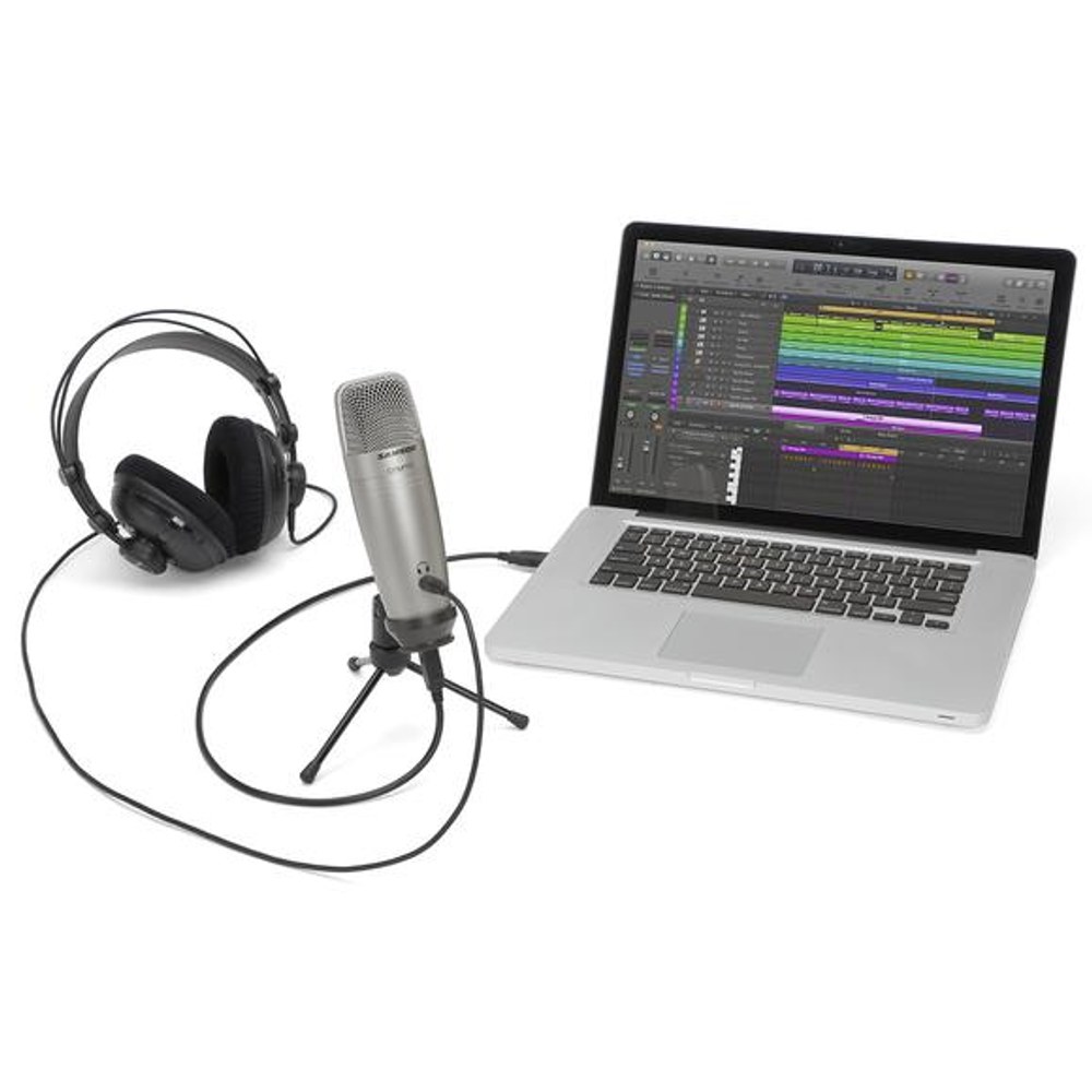 מיקרופון קונדנסר USB SAMSON C01U Pro 3 מיקרופון קונדנסר USB SAMSON C01U Pro – תמונה 3