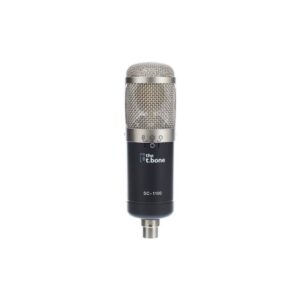 מיקרופון קונדנסר לאולפן the t.bone SC 1100 – דיאפרגמה גדולה, 3 תבניות קליטה, כולל מתלה בולם ומזוודה