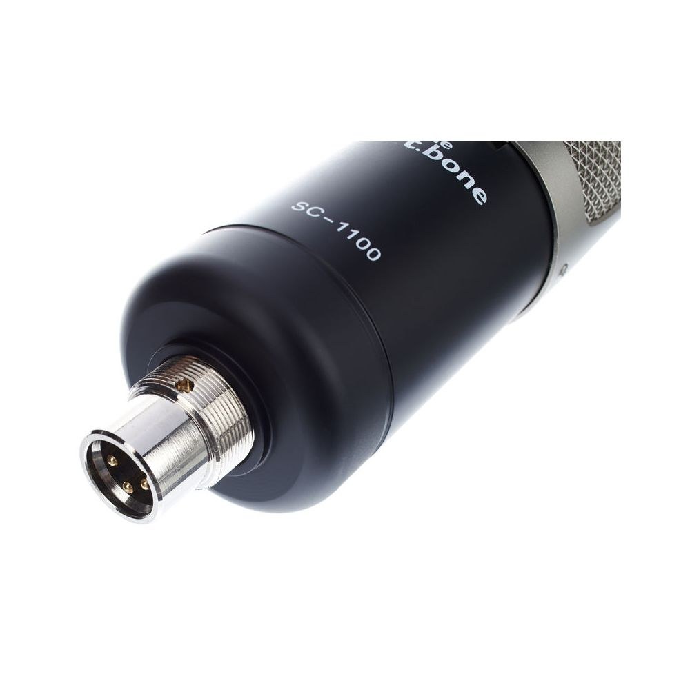 מיקרופון קונדנסר לאולפן the t.bone SC 1100 – דיאפרגמה גדולה, 3 תבניות קליטה, כולל מתלה בולם ומזוודה 4 הקונדנסר SC 1100 – מיקרופון קונדנסר לאולפן, תמונה 4