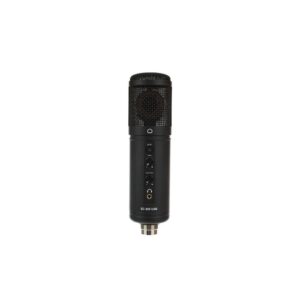 מיקרופון USB אולפני the t.bone עם דיאפרגמה גדולה – סט שולחני עם שוק-מאונט, פופ פילטר וסטנד