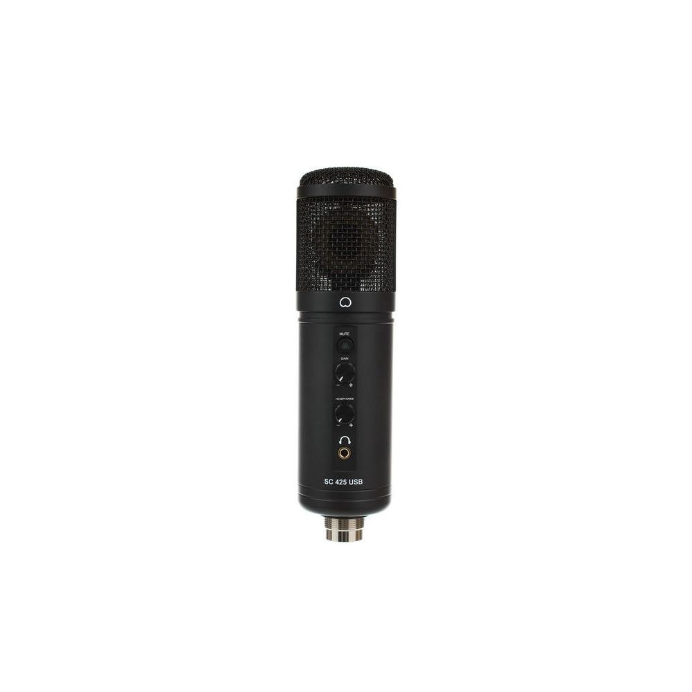 מיקרופון USB אולפני the t.bone עם דיאפרגמה גדולה – סט שולחני עם שוק-מאונט, פופ פילטר וסטנד 2 סט מיקרופון ה-USB השולחני – מיקרופון USB, תמונה 2