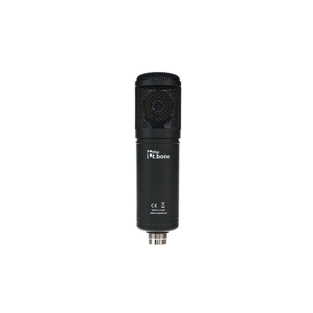 מיקרופון USB אולפני the t.bone עם דיאפרגמה גדולה – סט שולחני עם שוק-מאונט, פופ פילטר וסטנד 4 סט מיקרופון ה-USB השולחני – מיקרופון USB, תמונה 4