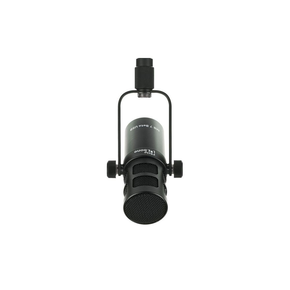 מיקרופון שידור דינמי the t.bone עם USB-C ו-XLR – 24bit/96kHz, מסנן פופ ובולם זעזועים מובנים 2 מיקרופון השידור עם ה-USB – מיקרופון שידור USB, תמונה 2