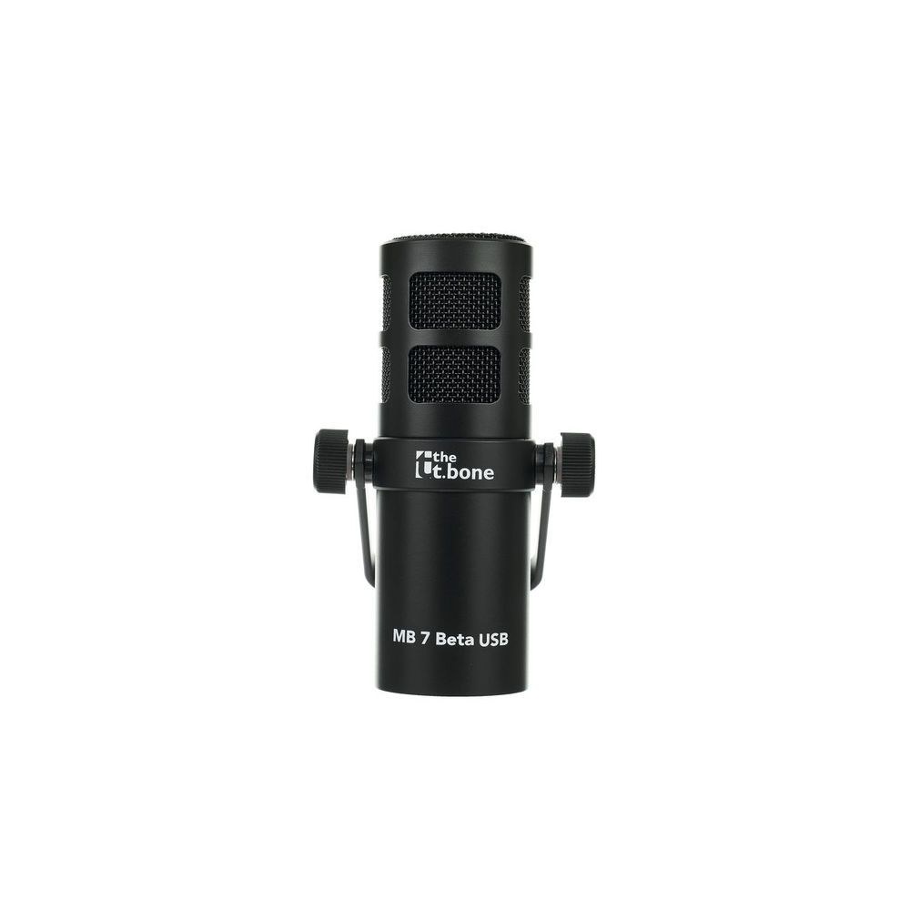 מיקרופון שידור דינמי the t.bone עם USB-C ו-XLR – 24bit/96kHz, מסנן פופ ובולם זעזועים מובנים 5 מיקרופון השידור עם ה-USB – מיקרופון שידור USB, תמונה 5