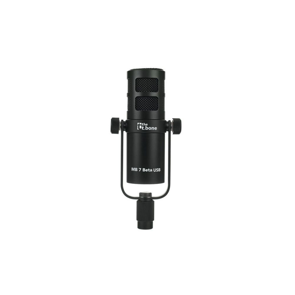 מיקרופון שידור דינמי the t.bone עם USB-C ו-XLR – 24bit/96kHz, מסנן פופ ובולם זעזועים מובנים 6 מיקרופון השידור עם ה-USB – מיקרופון שידור USB, תמונה 6