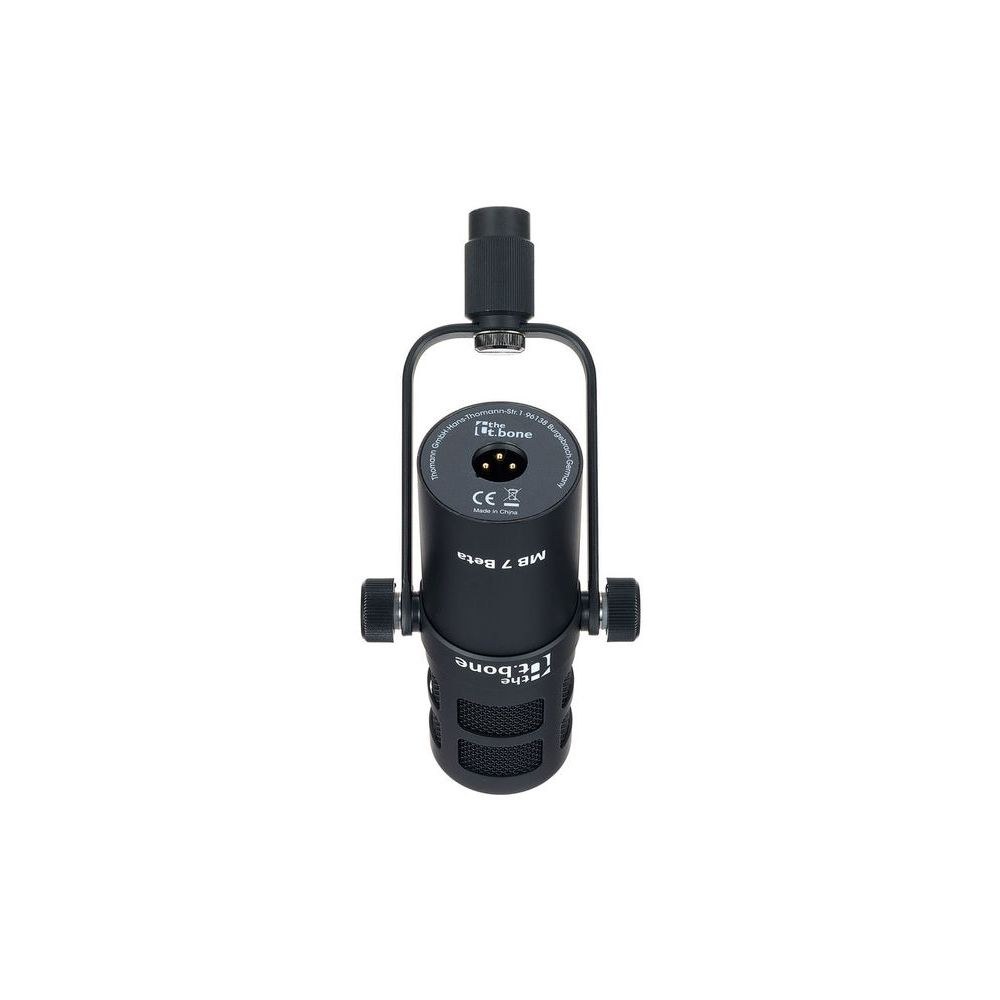 מיקרופון דינמי לשידור ולפודקאסט the t.bone MB 7 Beta – כיווני, מסנן פופ ובולם זעזועים מובנים 4 מיקרופון השידור MB 7 Beta – מיקרופון דינמי לשידור, תמונה 4
