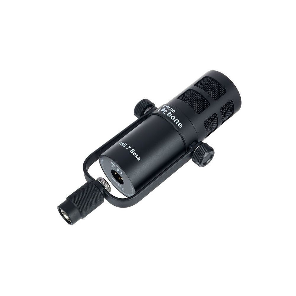 מיקרופון דינמי לשידור ולפודקאסט the t.bone MB 7 Beta – כיווני, מסנן פופ ובולם זעזועים מובנים 5 מיקרופון השידור MB 7 Beta – מיקרופון דינמי לשידור, תמונה 5
