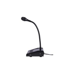 מיקרופון כריזה Polman PLM CM10 – צוואר גמיש וצלצול מובנה עם 2 צלילים
