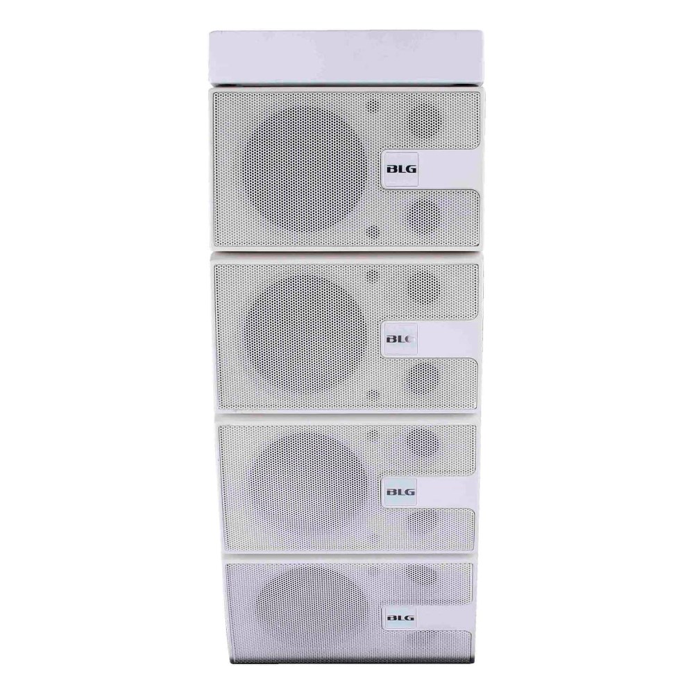 רמקול מיני ליין אריי פסיבי BLG Audio LSP-4 – 300W מרבי ופיזור 180° להתקנות קבע 1 רמקול מיני ליין אריי BLG Audio LSP-4 להתקנה
