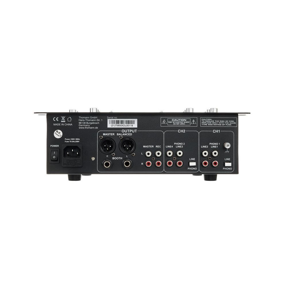 מיקסר DJ דו-ערוצי the t.mix עם נגן USB, SD ובלוטות׳ – כניסות פונו, מיקרופון עם Talkover 7 מיקסר ה-DJ עם הנגן המובנה – מיקסר DJ עם נגן, תמונה 7