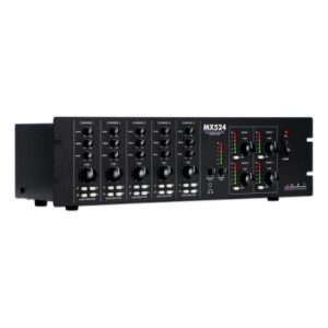 מיקסר אזורים ART MX524 במארז ראק 3U