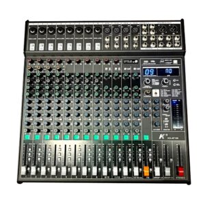 מיקסר 16 ערוצים עם הקלטה ואפקטים KARSECT KG-AF160 – כולל אוזני ראק