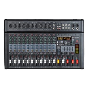מיקסר 12 ערוצים Karsect KG-CM120 – 380 אפקטים, Bluetooth והקלטה ל-USB