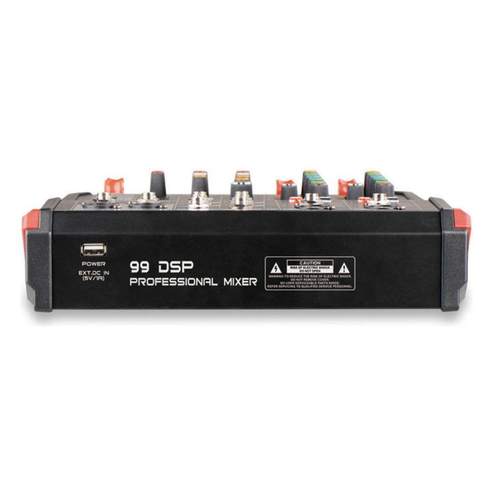מיקסר 6 ערוצים Karsect KG-FM06 – 99 אפקטים, Bluetooth והקלטה ב-USB 3 מיקסר 6 ערוצים Karsect KG-FM06 עם 99 אפקטים ו-Bluetooth – תמונה 3