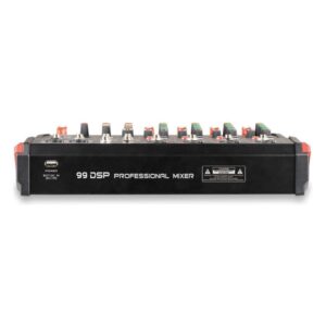 מיקסר 8 ערוצים Karsect KG-FM08 – 4 כניסות XLR, 99 אפקטים ו-Bluetooth