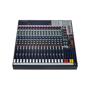 מיקסר אנלוגי Soundcraft FX16ii – 16 ערוצים, אפקטי Lexicon ומתאם ראק