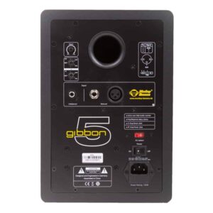 מוניטור אולפני Monkey Banana Gibbon5 שחור – 80W בהגברה כפולה לאולפן ביתי