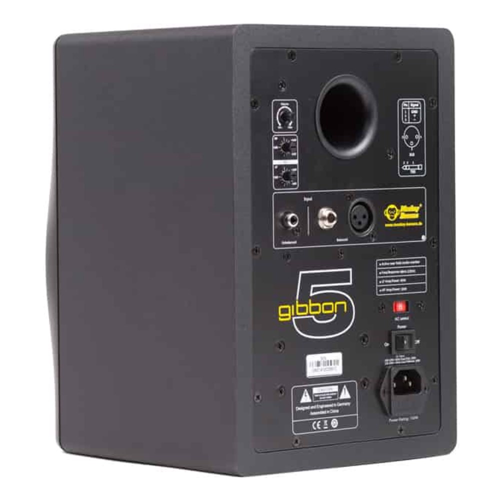 מוניטור אולפני Monkey Banana Gibbon5 שחור – 80W בהגברה כפולה לאולפן ביתי 3 מוניטור אולפני Monkey Banana Gibbon5 שחור 5.25 אינץ׳ – תמונה 3