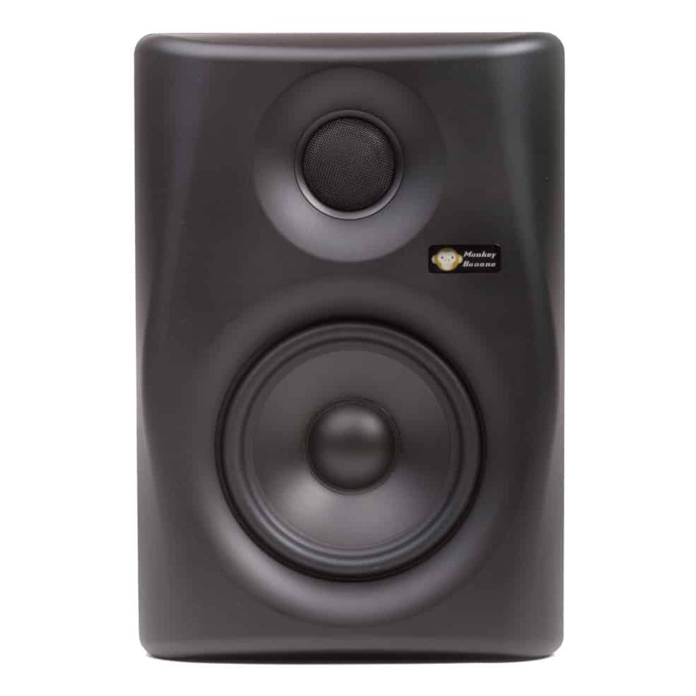 מוניטור אולפני Monkey Banana Gibbon5 שחור – 80W בהגברה כפולה לאולפן ביתי 5 מוניטור אולפני Monkey Banana Gibbon5 שחור 5.25 אינץ׳ – תמונה 5