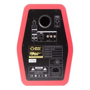 מוניטור אולפני Monkey Banana Turbo 6 אדום – וופר 6.5 אינץ׳ וכניסת S/PDIF
