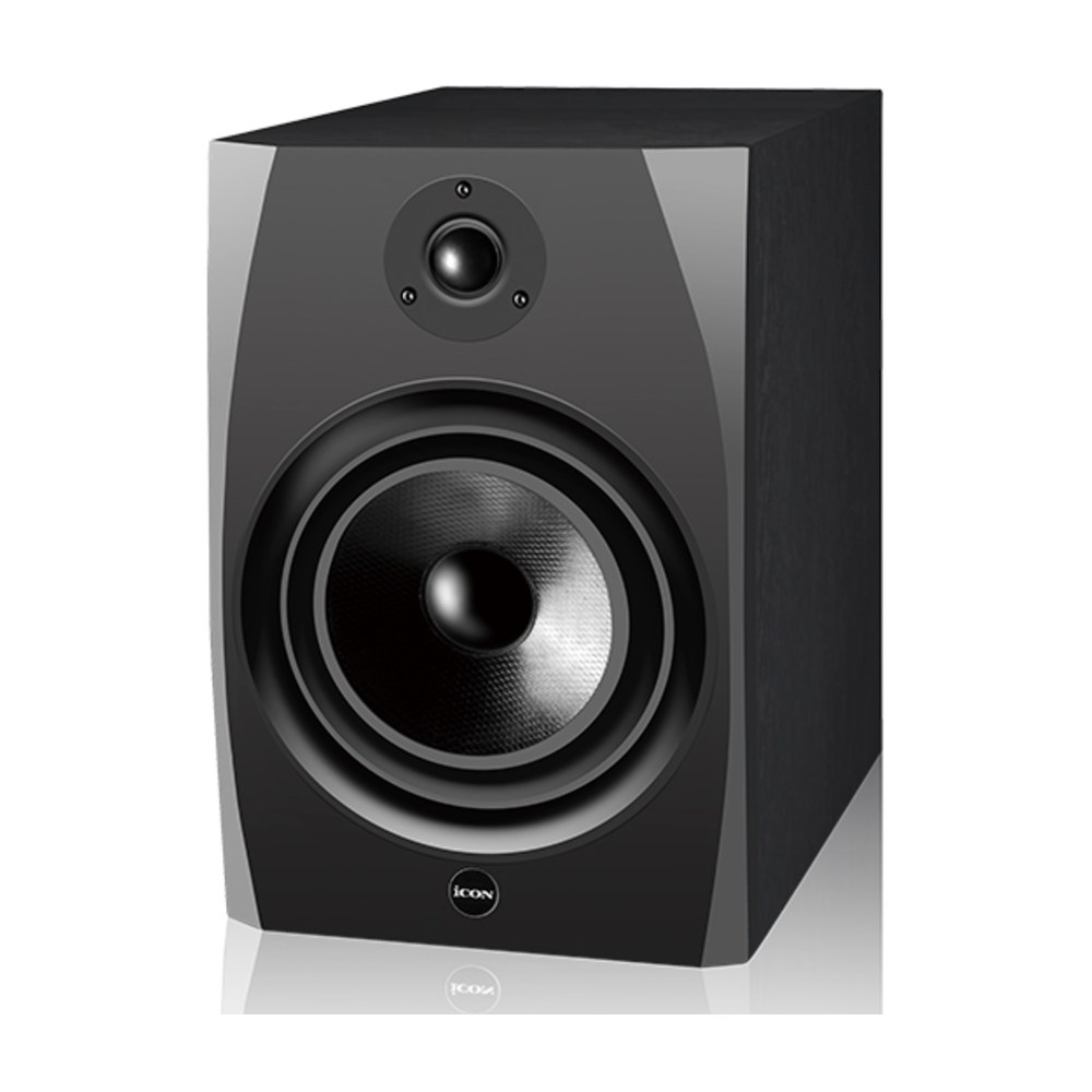 זוג מוניטורים אולפניים אקטיביים 5 אינץ׳ iCON SX-5A – Bi-Amp 90W, קומפקטיים לשולחן העבודה 1 זוג מוניטורים אולפניים אקטיביים קומפקטיים iCON SX-5A