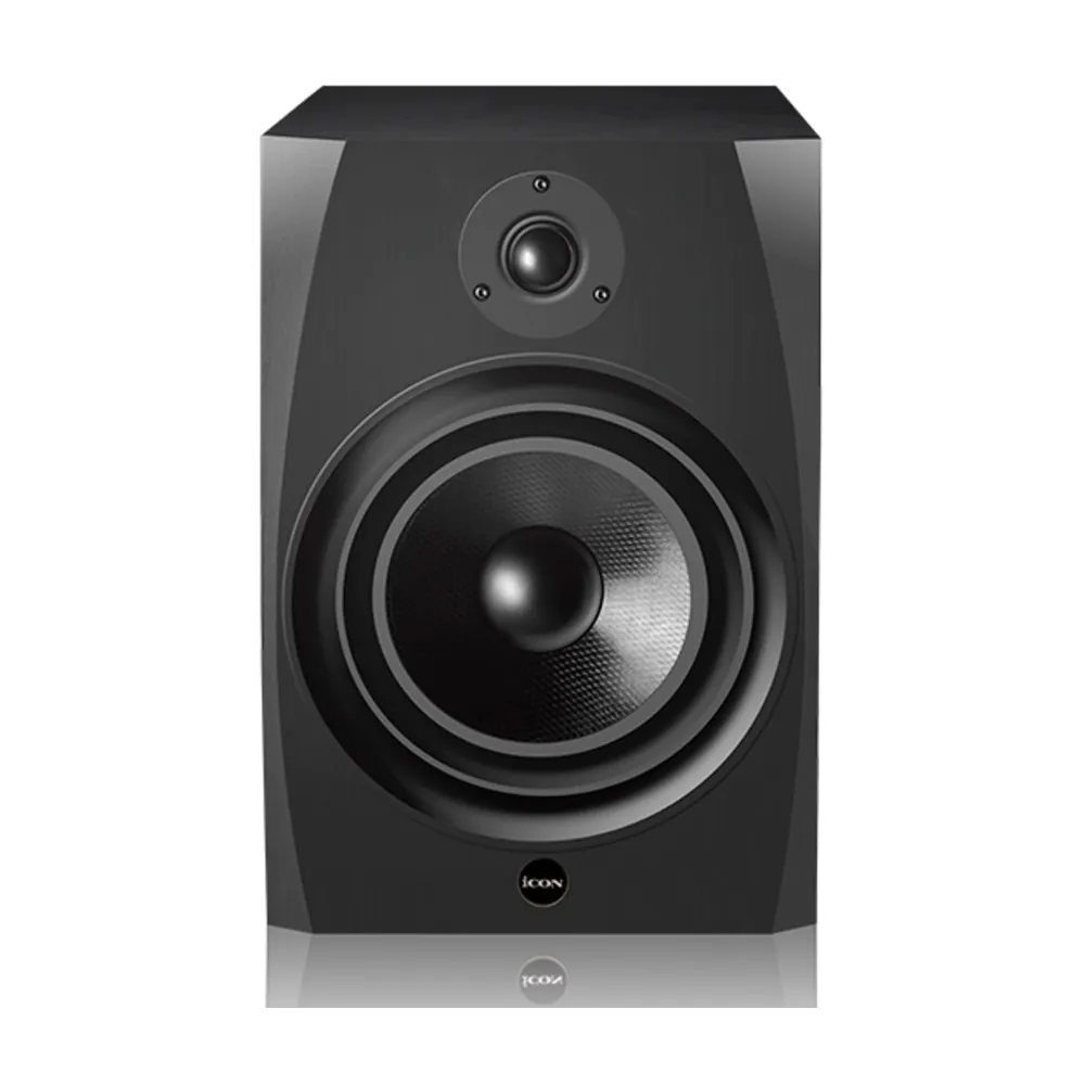 זוג מוניטורים אולפניים אקטיביים 5 אינץ׳ iCON SX-5A – Bi-Amp 90W, קומפקטיים לשולחן העבודה 2 זוג מוניטורים אולפניים אקטיביים קומפקטיים iCON SX-5A – תמונה 2