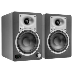 זוג מוניטורים אולפניים 5 אינץ׳ עם בלוטות׳ Fluid Audio C50BT