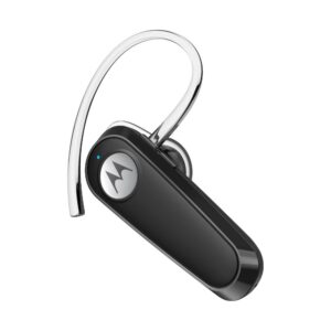 אוזניית Bluetooth לשיחות Motorola HK126 – עד 8 שעות שיחה, חיבור לשני מכשירים ומשקל 9 גרם