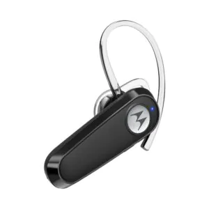 אוזניית Bluetooth לשיחות Motorola HK126 – עד 8 שעות שיחה, חיבור לשני מכשירים ומשקל 9 גרם