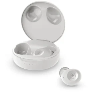 אוזניות אלחוטיות Motorola Moto Buds 150 TWS – עד 18 שעות, עמידות IPX5, Bluetooth 5.0, לבן