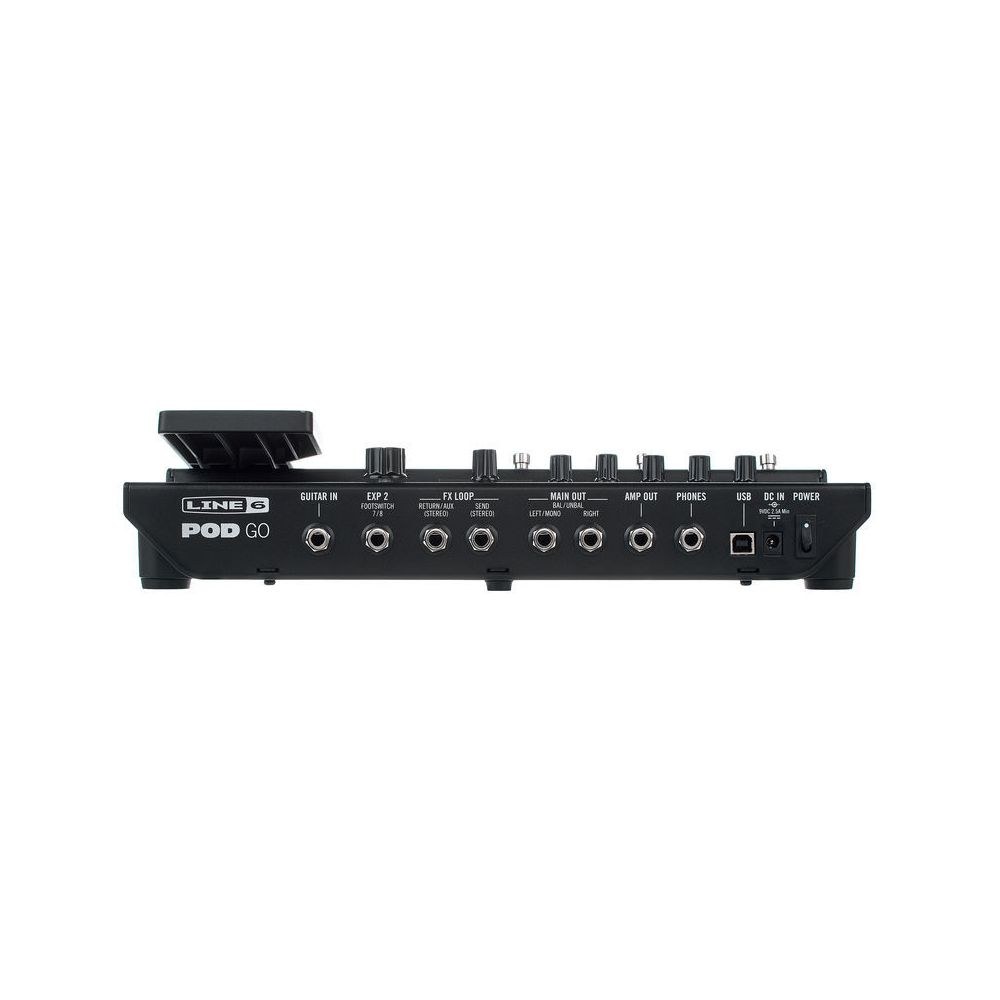 מולטי אפקט לגיטרה Line 6 POD Go – מודלים מ-Helix, דוושת ביטוי ומסך 4.3 אינץ׳ 6 Line 6 POD Go – מולטי אפקט לגיטרה, תמונה 6